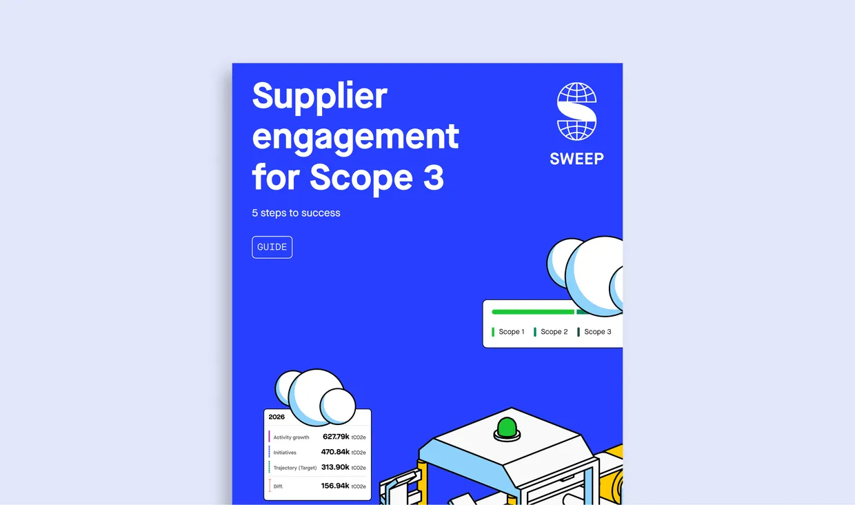 Supplier engagement for Scope 3 guide